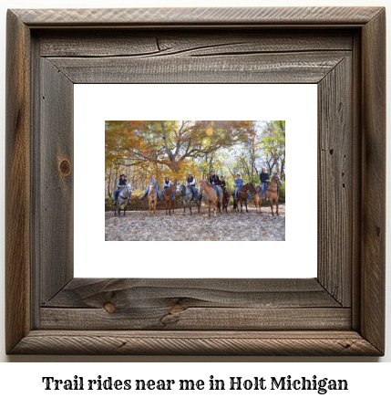 trail rides near me in Holt, Michigan